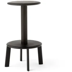 &Tradition - Massif AV39 Thekenhocker, Eiche dunkel gebeizt / warm black