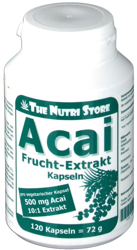 Acai Frucht Extract 500mg vegetarische Kapseln