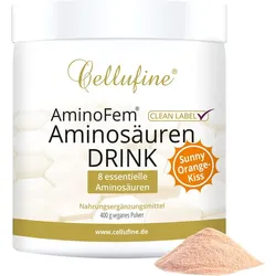 AminoFem® Aminosäuren Drink - Sunny OrangeKiss - 400 g veganes Pulver EINHEITSFARBE 400g