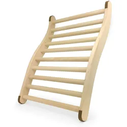 Rückenlehne ergonomische S-Form Sauna Saunazubehör Holz