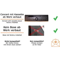 JUST SOUND best choice for caraudio Autoradio Einbaupaket JBL
