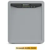 Balkonkraftwerk Speicher 5 kWh, Growatt Aura 5000 Speicher für Balkonkraftwerk AC gekoppelt All-in-One Solarspeicher  (0% MwSt)