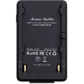 ACCSOON SeeMo Video Capture Adapter Schwarz iOS