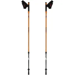 Wanderstock Nordic Walking Alpinus Kungsleden orange|orange|SCHWARZ No Size