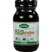Sanatur GmbH Biospirulina aus ökologischer Aquakultur Tabletten