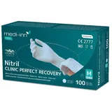 Medi-Inn Nitril-Handschuhe PRO Nitril Clinic Perfect Recovery Einmalhandschuhe blau|grau L