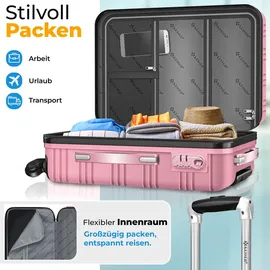 Kesser Koffer-Set 4-tlg. rosa/abs