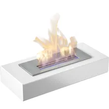 Kratki Tischkamin INDIA weiß