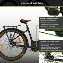 Sachsenrad E-SUV All Terrain E-Bike S5G Centro 2026 28 Zoll RH 54 cm Unisex schwarz