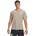 Tech Textured Herren T-Shirt braun timberwolf taupe/white L