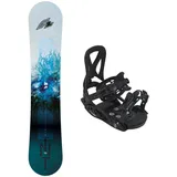 F2 Set Junior Snowboard TNT 135cm mit Eco Pure Bindung M 135 CM