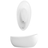 Villeroy & Boch Aveo freistehende Badewanne 95 x 190 cm (UBQ194AVE9PDV01)