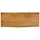 vidaXL Tischplatte mit Baumkante 70 x 40 x 3,8 cm