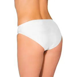 Aquarti Bikini-Hose Damen Weiß 40