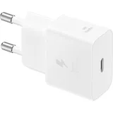 Samsung USB-C 25W mit Datenkabel, Weiß
