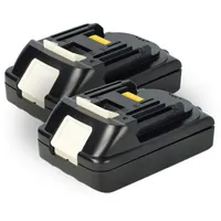 EXTENSILO 2x Akku kompatibel mit Makita DHS661, DHS661ZJU, DHS680,