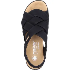 Rieker Keilsandalette in schwarz | Gr.: 39