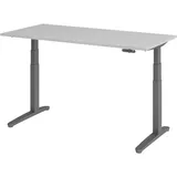 bümö Schreibtisch XBHM Grau