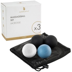 Capital Sports Massagegerät Dacso Massageball Set Elite, 3-tlg. schwarz 6 cm x 6 cm x 12 cm