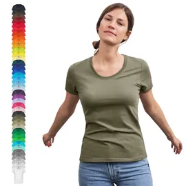 James & Nicholson Damen T-Shirt \JN901\" aqua 3XL"