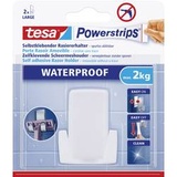 Tesa POWERSTRIPS® Waterproof Rasiererhalter Weiß Inhalt: 1St.