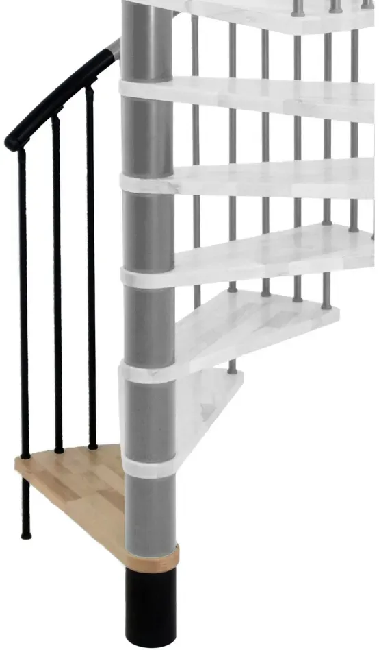 Minka Höhenerweiterung für SPIRAL EFFECT, 356 cm, 120 cm,Eiche,lackiert,Schwarz