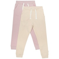 MINYMO - Sweathose BASIC GIRL 2er-Pack in violet ice,