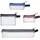 FolderSys Set aus 4 Mini Reissverschlusstaschen, Kleinkrambeutel PVC-faserverstärkt 40470-94