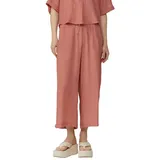 QS Culotte Strukturierte Culotte orange 38