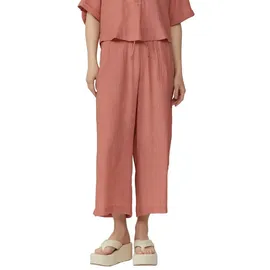 QS Culotte Strukturierte Culotte orange 38