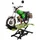 Trutzholm Motorradhebebühne hydraulisch 360 kg Breite 50 cm Schwarz Grün