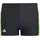 Adidas Colourblock 3-Streifen Boxer-Badehose Black / Green Spark / Lucid Lime 116