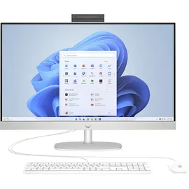 HP 27-cr1300ng, All-in-One PC, mit 27 Zoll Display Touchscreen, Intel® U-Series 125U Prozessor, 16 GB RAM, 512 SSD, Intel®, UHD Graphics, Weiß Windows 11 Home (64 Bit)