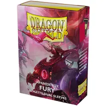 Arcane Tinmen Dragon Shield - 60 Japanese size Dual Matte Sleeves Farbe: Fury