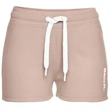 bench. loungewear Relaxshorts Beige/Weiß 32/34