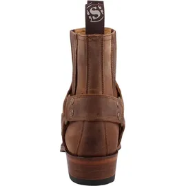 Sendra Herren Biker Stiefelette 8286 Braun - Braun - 47