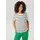 Aniston CASUAL T-Shirt ANISTON CASUAL, Damen, Gr. 48, schwarz (wollweiß, schwarz, apfelgrün), Single Jersey, Obermaterial: 100% Baumwolle, geringelt, gestreift, lässig geschnitten hüftlang, Rundhals, Shirts T-Shirt, im Streifen-Dessin mit Statement-Schriftzug