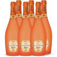 SCAVI & RAY Sprizz Aperitivo – 6 x 0,75l mediterraner Cocktail mit spritziger Grapefruit & Blutorange, 5,5% Vol. Alkohol – der Partybegleiter für gesellige Runden oder als Aperitif
