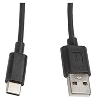 Lanberg CA-USBO-10CC-0010-BK USB 2.0 USB A USB C Schwarz