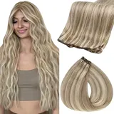 Fshine Sew in Extensions Echthaar Haar Tressen Echthaar Tressen Zum Einnähen