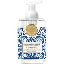 Michel Design Works INDIGO SEAS Foaming Soap, Schaumseife (530 ml) Meereluft und Jasmin
