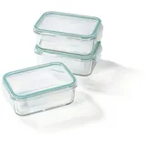 GOURMETmaxx Glas-Frischhaltedosen Klick-it 6-tlg. 725ml transparent