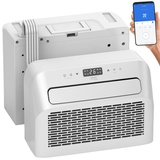 Sichler Haushaltsgeräte Mobile Split-Klimaanlage, Entfeuchterfunktion, WLAN & App, 5.000 BTU/h