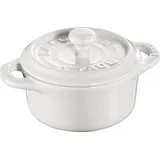 Mini Cocotte Förmchen 200 ml weiß