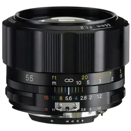 Voigtländer Nokton 55 mm F1,2, Nikon F
