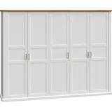 OTTO home Drehtürenschrank Tara 291 x 227 x 59 cm Weiß
