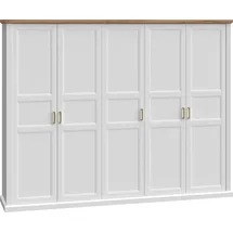 OTTO home Drehtürenschrank Tara 291 x 227 x 59 cm Weiß