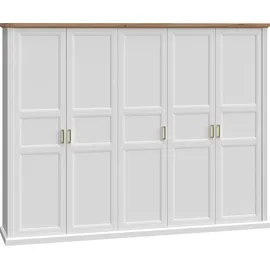 OTTO home Drehtürenschrank Tara 291 x 227 x 59 cm Weiß