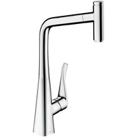 Hansgrohe Metris Select M71 320 sBox Edelstahl Finish 73803800