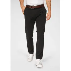 Chinohose »Chino Taper«, mit optimalem Stretchanteil, Gr. 33 - Länge 34, schwarz, , 76517130-33 Länge 34
